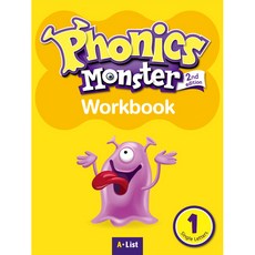 Phonics monster 1 : Work Book 2 E, A-list