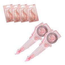 델리 마카롱 수정 테이프 리필 71470 2개, 핑크, 5세트