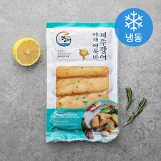 제주 광어로 만든 제주 광어 야채 어묵바 (냉동), 300g, 1개