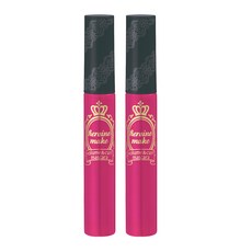 키스미 히로인메이크 볼륨앤컬 마스카라 S 6g, 01 딥블랙, 2개