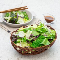 부드러운 채소 샐러드 플러스, 330g, 1팩