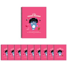 카카오프렌즈 신학기 스프링 노트, 네오, 10개