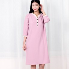 에베쏘 와이단추 임부복 수유복 원피스 4042