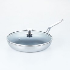 핀일로 IH겸용 스텐코팅 후라이팬 + 유리뚜껑 엘레강스 세트, 28cm, 1세트