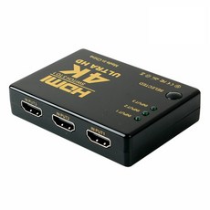 컴스 Ultra HD 4K HDMI 3대1 선택기, IB218