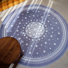 밀크하우스원형러그