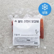 헬로셰프 불맛 춘천식 닭갈비 (냉동), 900g, 1팩