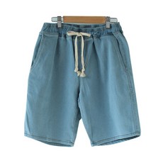 남자연청반바지