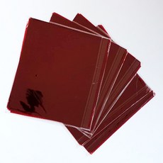 칼라 셀로판지 빨강, 23 x 25 cm, 250개