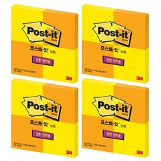 3M Post-it Note 強附著力 SSN 622-4, 渴望黃色、橙色, 4個