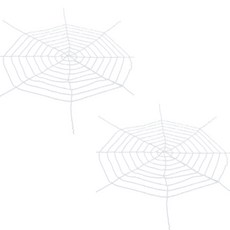 데코 거미줄 대형 2p, 화이트, 2개