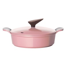 네오플램 벤 전골냄비, 24cm, 핑크