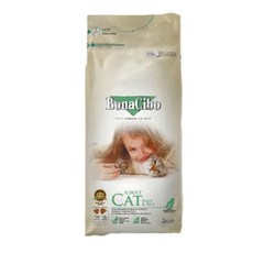 보나시보 어덜트 고양이 건식 사료, 램 + 라이스, 2kg, 1개