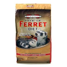 마샬펫 프리미엄 페럿 전용사료, 3.17kg, 1개