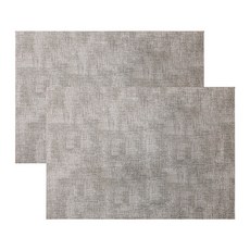 마켓피오 주방 유럽스타일 가죽매트 2p, 타입4, 43 x 31 cm, 2개