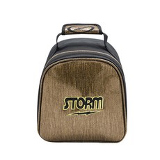 STORM 2020 Deluxe 1 球備用保齡球袋, 金色