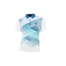 페라어스 남성용 스판기하학 반팔골프티셔츠 Ferraus-b38