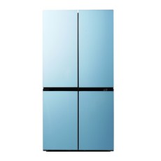 캐리어 클라윈드 피트인 4도어 파스텔 냉장고 CRFSN560MFC 566L 방문설치, 민트
