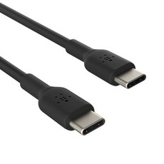 벨킨 부스트업 USB C to C타입 고속 충전케이블 CAB003bt2M 2m, 블랙, 1개, 2m