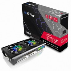 게임용 그래픽카드-추천-sapphire 라데온 RX 5500 XT NITRO+ Special Edition OC D6 8GB Dual-X 그래픽카드