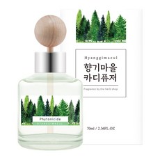 향기마을 카 디퓨저 70ml, 피톤치드, 1개