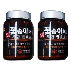 생명나무 꽃송이버섯 복합 발효효소 건강분말, 250g, 2개
