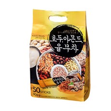 이레에프에스 호두 아몬드 율무차, 18g, 50T, 분말