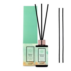 미미드 퍼퓸드 디퓨저 110ml + 리드스틱 5p, 네이쳐 프레쉬