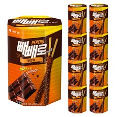 빼빼로 크런키, 140g, 9개