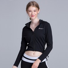 Naya Style女款瑜珈拉鍊夾克 A-709-1