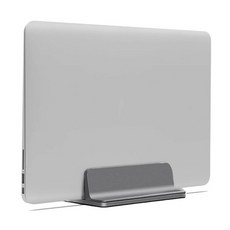 알루멘 알루미늄 맥북 노트북 수직 거치대 버티컬 스탠드 N2, 그레이