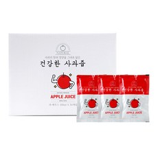 프리미엄 건강한 사과즙, 100ml, 50개