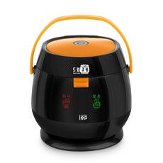 아이이피 전기 미니밥솥 오렌지 1~2인용, i5100