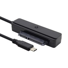 컴스 USB 3.1 C타입 SATA 변환 무전원 컨버터 노트북용, KS468