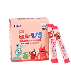 비티진 비타진생키즈 어린이홍삼, 1개, 60g
