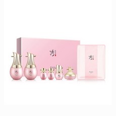 수려한 천삼 설윤 수액 130ml + 15ml + 유액 130ml + 15ml + 에센스 5ml + 크림 10ml + 마스크 세트, 1세트 - 수려한천삼건양