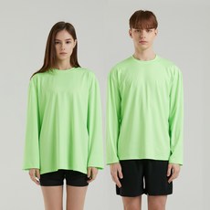 에이치머스 팜비치 오버핏 긴팔 래쉬가드 상의 2p