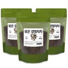 볶은 결명자차, 800g, 3개, 1개입