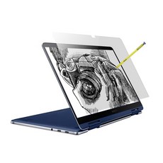알럽스킨 삼성 노트북 Pen S NT951SBE 슬림 소프트 액정보호필름, 1개