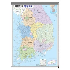 대한민국행정전도 롤스크린, 혼합색상