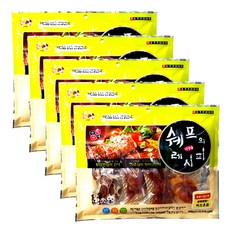 쉐프의레시피 강아지 간식, 치킨혼합, 300g, 5개 - 대형견간식