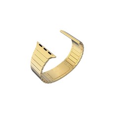 비쉐르 애플워치 3/4/5 나비롱스퀘어 메탈 밴드 (38/40mm 호환 가능), 골드, 1개