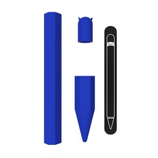 애드온 애플펜슬 1세대 마그네틱 슬리브 캡 케이스, 블루(AA184), 1세트