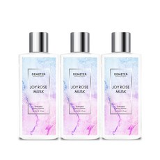 데메테르 머스크 퍼퓸드 바디로션 조이 로즈, 240ml, 3개