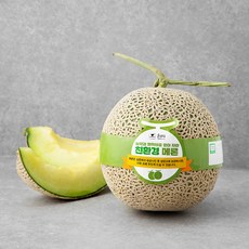 흙살림 친환경 인증 메론, 1.6kg, 1통