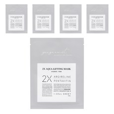 강남이스트 투엑스 아쿠아 리프팅 마스크 25ml, 5개, 1개입