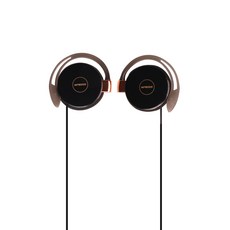 엠피보스 귀걸이형 이어폰, MS-CLO11, 블랙