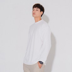 빅사이즈클럽 남성용 CRAMP 데일리 긴팔 티셔츠