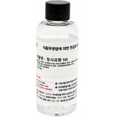 엔아이에프 청사과향 식용 액상 식품 향료, 80g, 1개