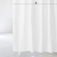 수풀 북유럽 스타일 샤워커튼 sc818 S 1520 x 1880 mm + 스테인리스 고리, 1세트